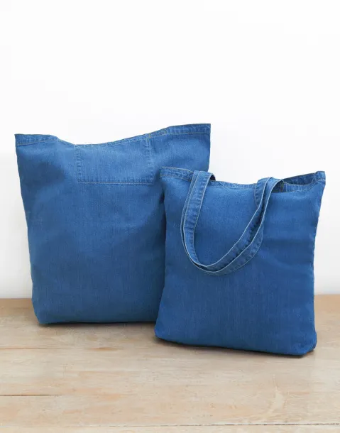  Denim Tote Bag - Mantis