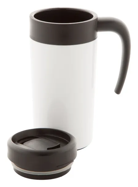 Graby termo šalica, 350 ml Bijela Crna