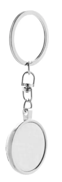 SemiBall keyring Silver