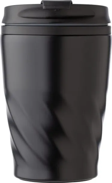  šalica od PP-a i inoxa, 325 ml Crna