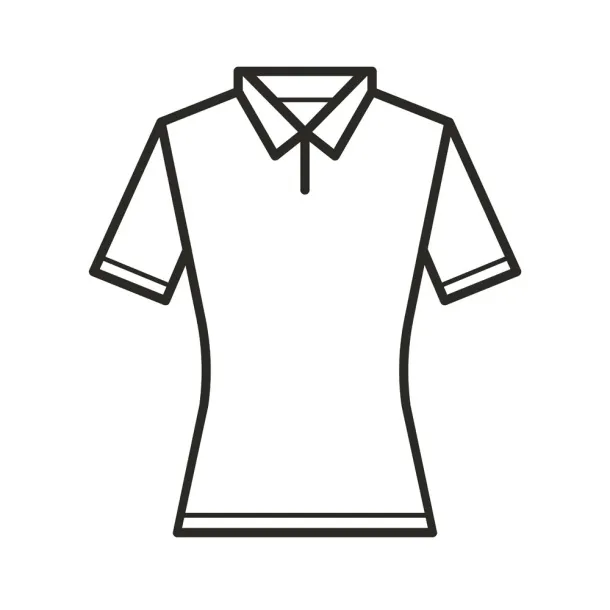 THC BERLIN WOMEN WH Ženska polo majica, 200 g/m² Bijela