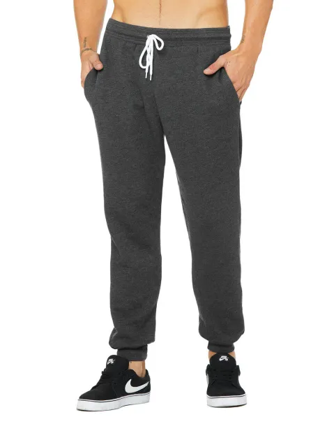  Unisex Jogger Sweatpants - Bella+Canvas Dark Grey Heather