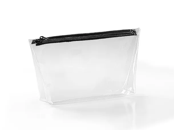 GLOSSY cosmetic bag Transparentna