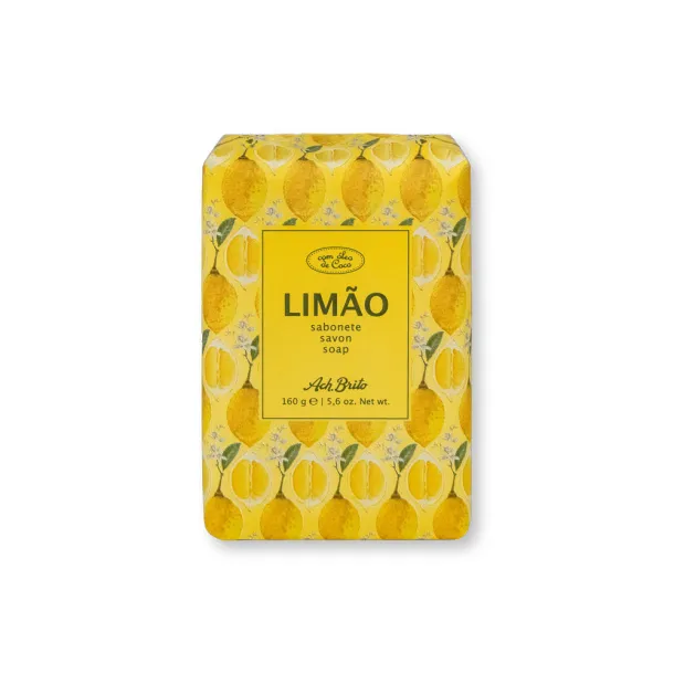 FRUTADOS II Soap based on vegetable soap and enriched with coconut oil (160g) Yellow