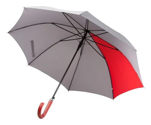 Stratus umbrella Red Grey