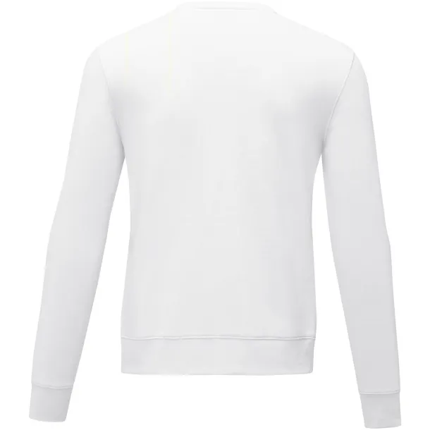 Zenon men’s crewneck sweater - Elevate Essentials White