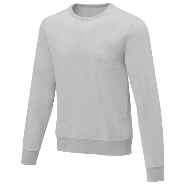 Zenon men’s crewneck sweater - Elevate Essentials Heather grey