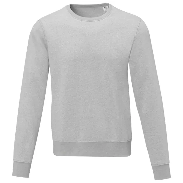 Zenon men’s crewneck sweater - Elevate Essentials Heather grey