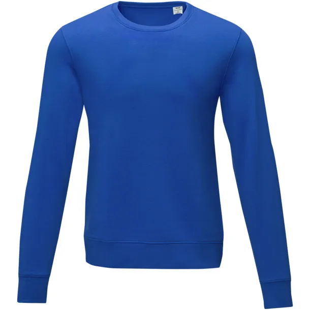 Zenon men’s crewneck sweater - Elevate Essentials Blue