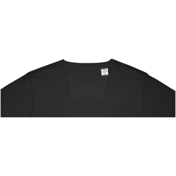 Zenon men’s crewneck sweater - Elevate Essentials Solid black