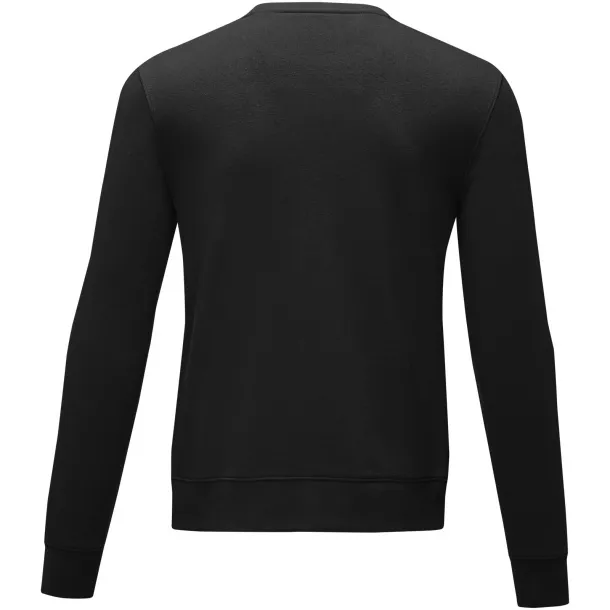 Zenon men’s crewneck sweater - Elevate Essentials Solid black