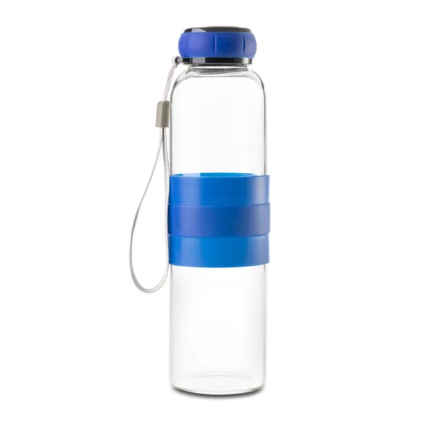 MARANE glass water bottle 550 ml Blue