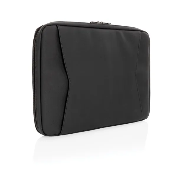  Swiss Peak vegan leather mobile office PVC free Black