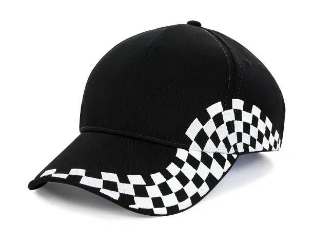  Grand Prix Cap - Beechfield Black