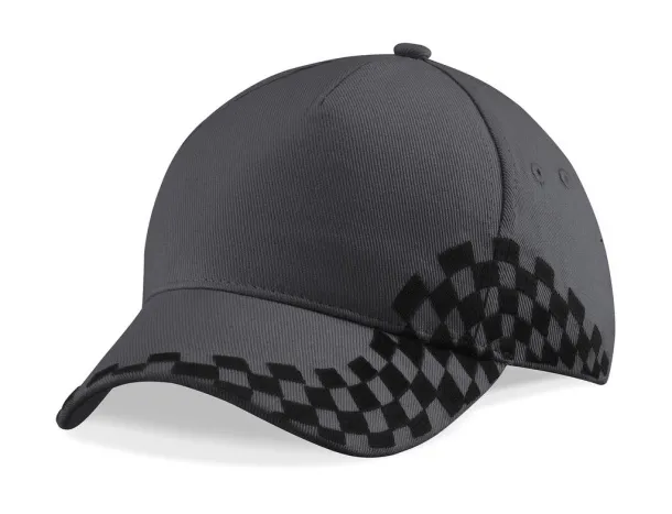  Grand Prix Cap - Beechfield Graphite Grey