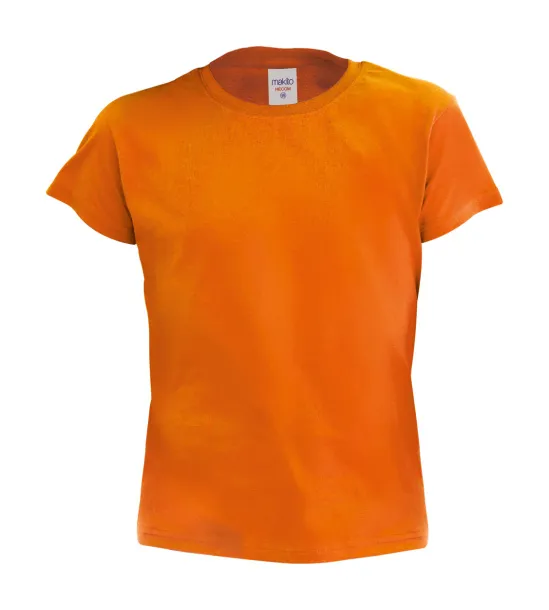 Hecom Kid kid color T-shirt Orange