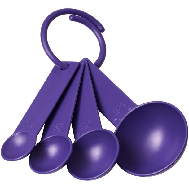 Ness plastične mjerne žlice u 4 veličine - PF Manufactured Ljubičasta