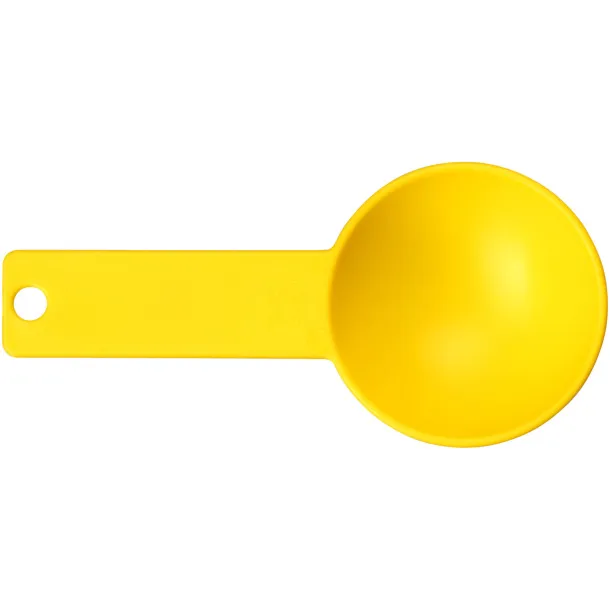 Ness plastic measuring spoon set with 4 sizes - PF Manufactured Yellow