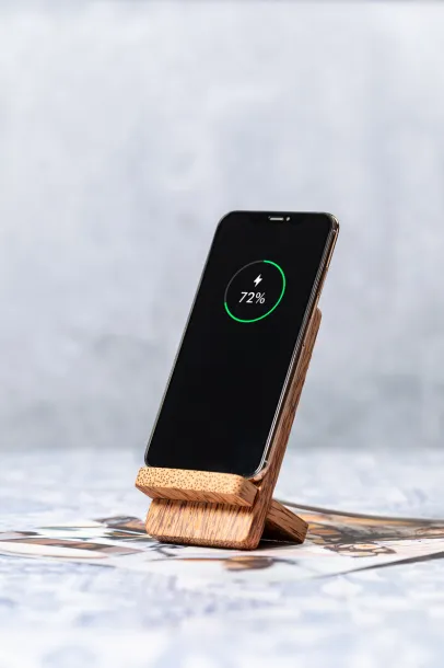 Grodin wireless charger mobile holder Natural