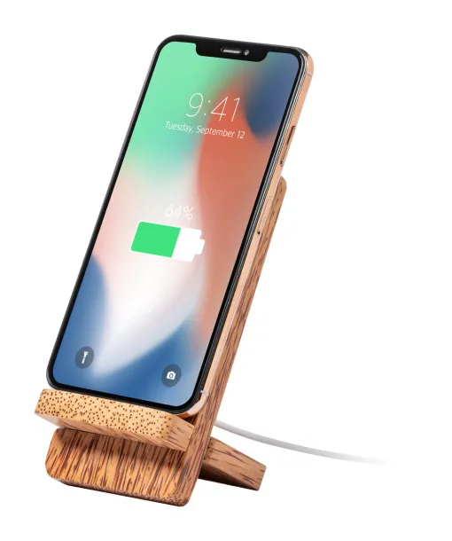 Grodin wireless charger mobile holder Natural