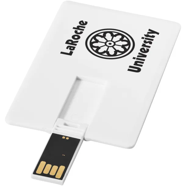 Slim USB STICK - kreditna kartica - 4GB - Bullet Bijela