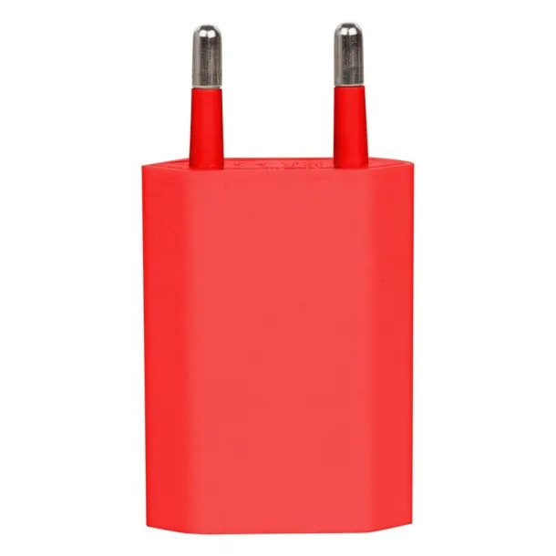  Charging set, SB wall charger and car charger red