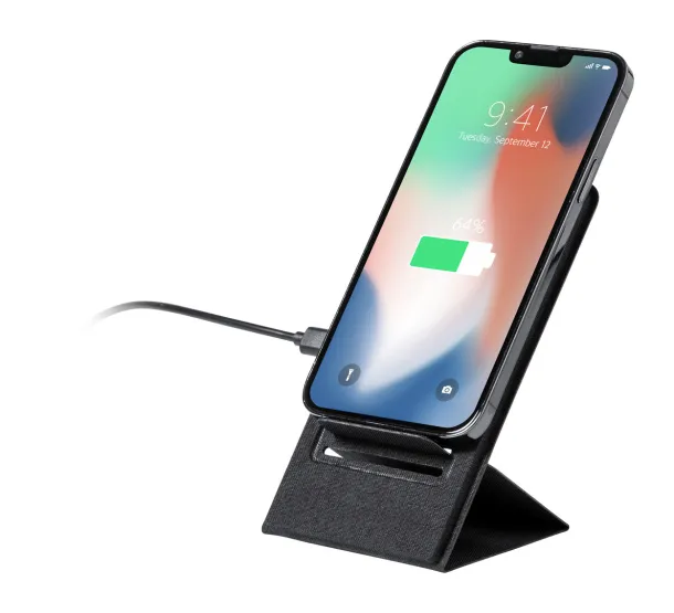 Sterling wireless charger mobile holder Black