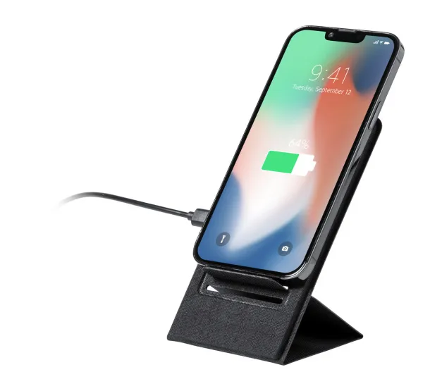 Sterling wireless charger mobile holder Black