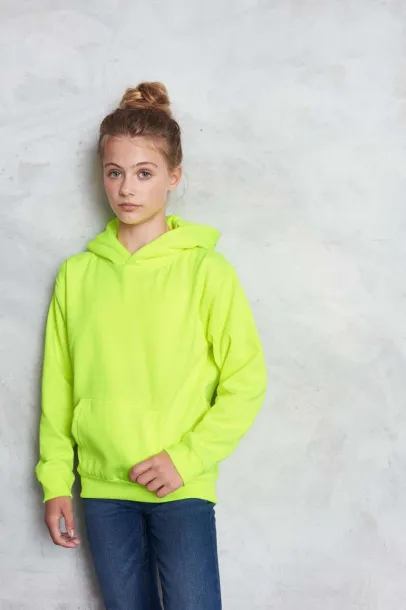  Dječji hoodie - Just Hoods Electric Green