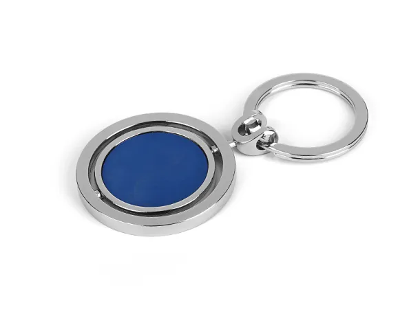 ANELLO metal key holder Blue