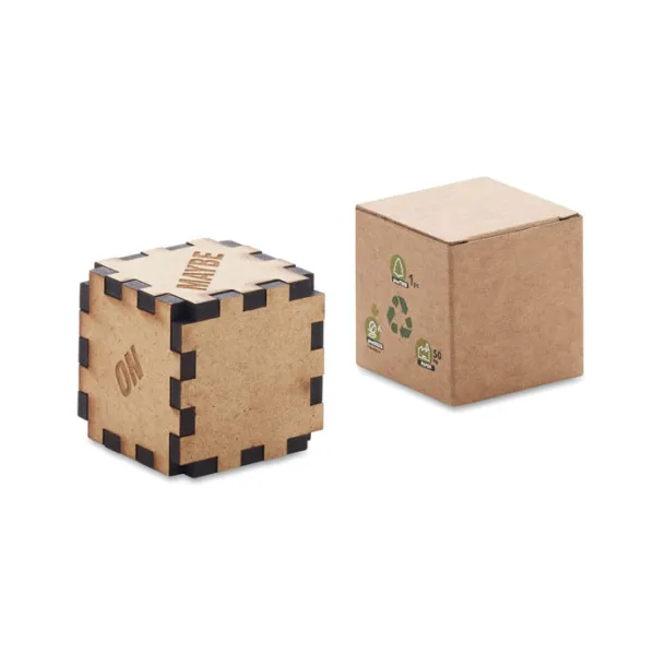 GROWDICE™ Pine tree dice Beige