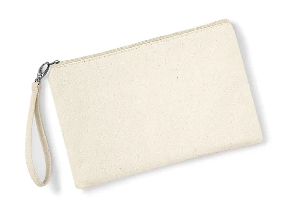  Canvas Wristlet Pouch - Westford Mill Natural Natural