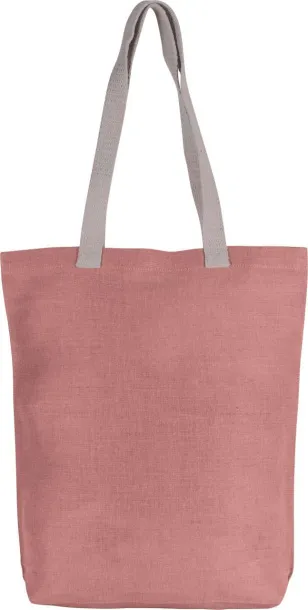  JUCO SHOPPER BAG, 300 g/m² - Kimood Dusty Pink