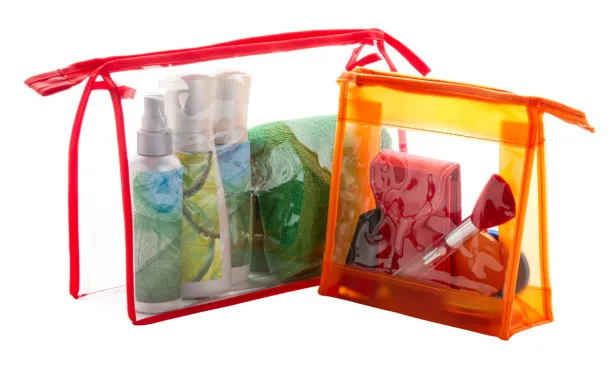 Dumble cosmetic bag Transparent Red