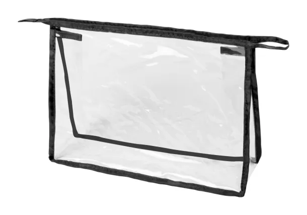Dumble toaletna torbica Prozirno Crna