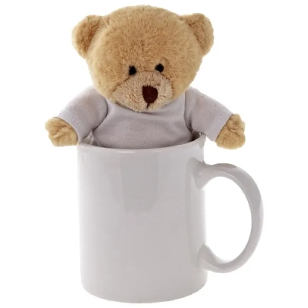 Nicky Honey Junior Plush teddy bear light brown