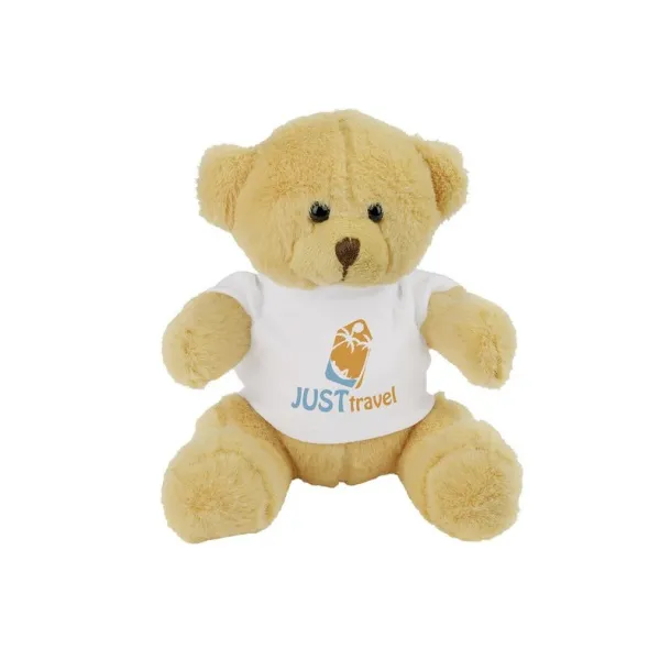 Nicky Honey Junior Plush teddy bear light brown