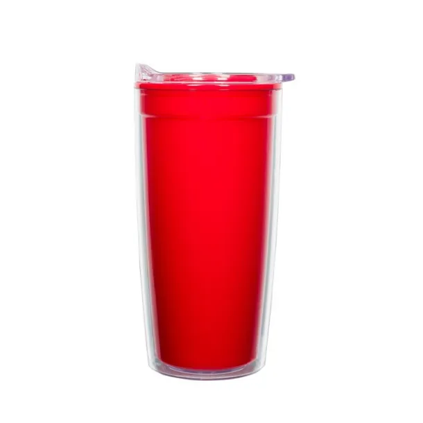  Travel mug 600 ml red