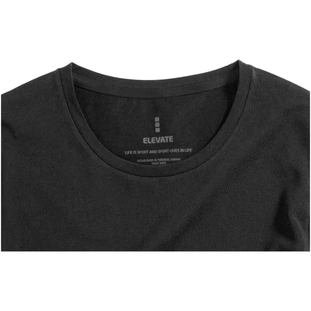 Ponoka long sleeve men's GOTS organic t-shirt - Elevate NXT Anthracite