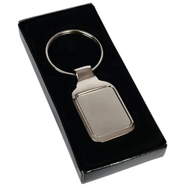  Rectangular keyring Srebrna