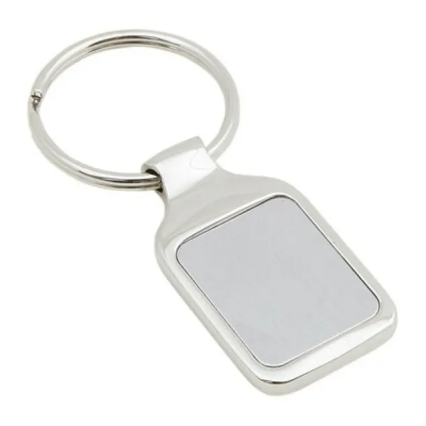 Rectangular keyring Srebrna