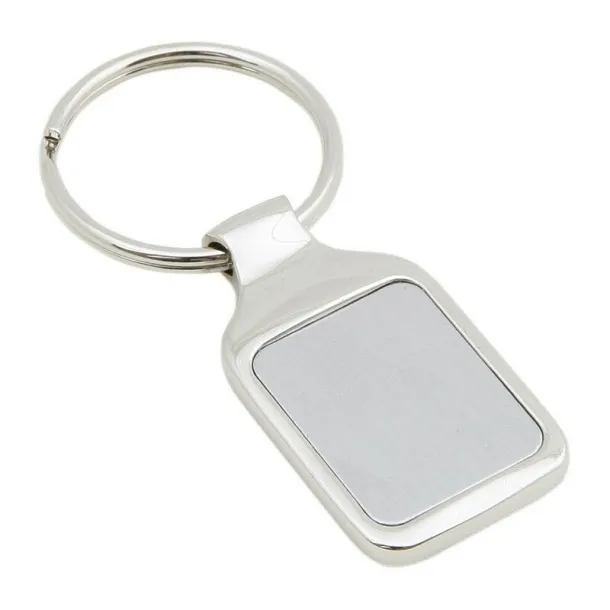  Rectangular keyring Srebrna