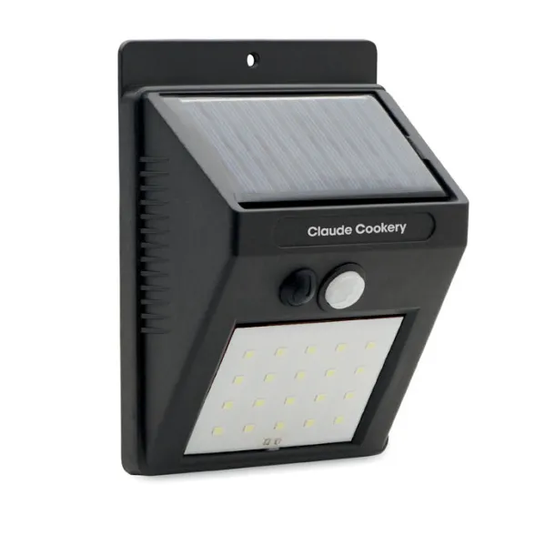 MOTI Solar LED light motion Black