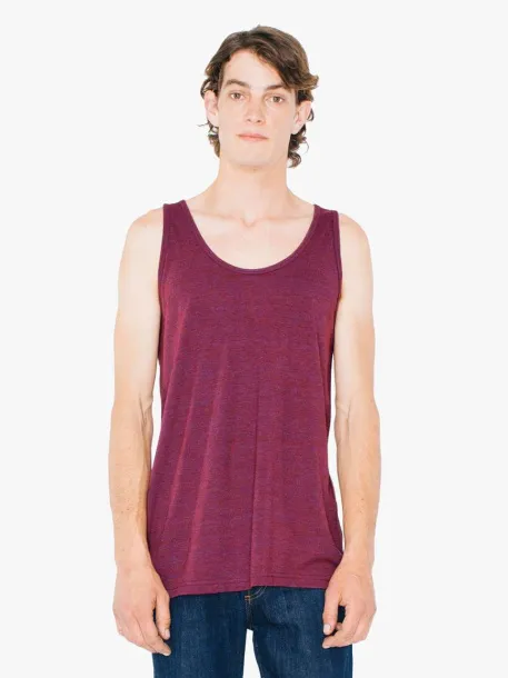  Unisex majica bez rukava - American Apparel Tri-Cranberry