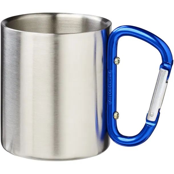 Alps 200 ml insulated mug with carabiner - Bullet Blue