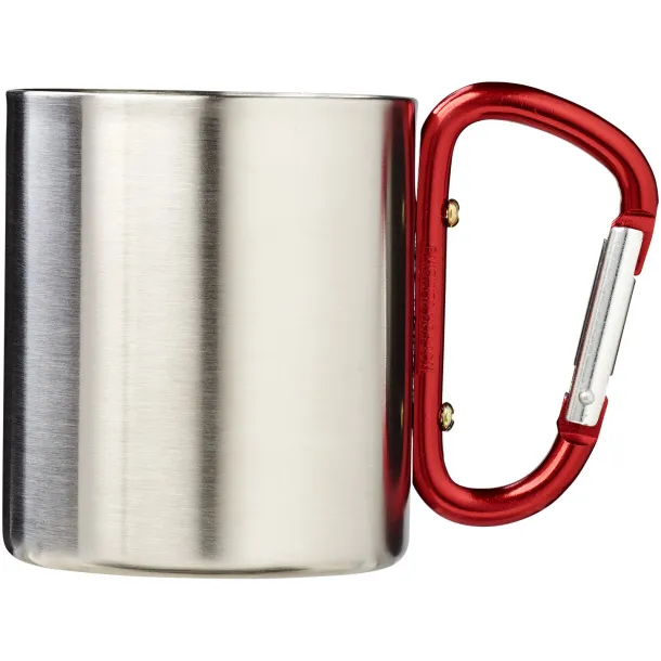 Alps 200 ml insulated mug with carabiner - Bullet Red