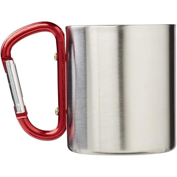 Alps 200 ml insulated mug with carabiner - Bullet Red