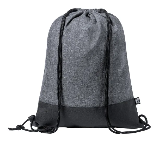 Stabby reflective drawstring bag Grey