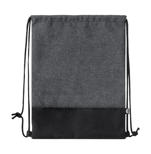 Stabby reflective drawstring bag Grey