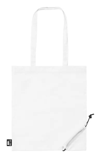 Lulu foldable RPET shopping bag White